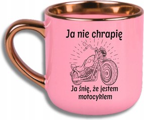 Bögre Rózsaszín Elegáns Nagy Vicces Ajándék Én Nem Horkolok