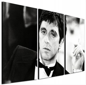 Falikép Scarface Triptichon 3 db-os Al Pacino prémium 40x90 cm