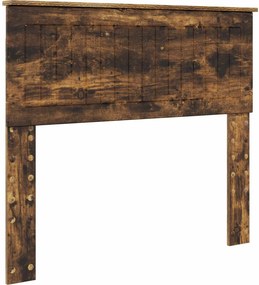 vidaXL Fejtámla Füstölt tölgy 100 cm Faanyag