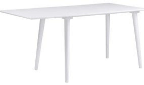 Lotte Leaf fehér étkezőasztal, 120 x 80 cm - Rowico