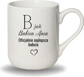 Bögre Fehér Coffee Vicces Ajándék Nagymama Nap B Mint Nagymama Név
