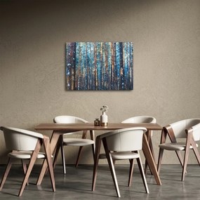 Kép - téli erdő (70x50 cm)