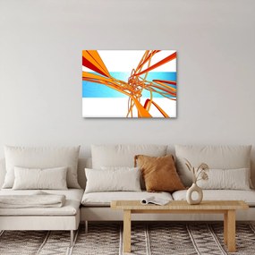 Kép - Összefonódó vonalak, absztrakciók (70x50 cm)