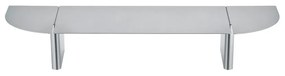 Matt ezüstszínű rozsdamentes acél fali polc 80 cm Oru – Blomus