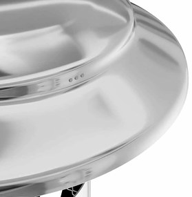 Eső Borító Kémény Ezüst 25 x 25 x 20 cm Rozsdamentes acél