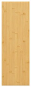 bambusz fali polc 60x20x2,5 cm