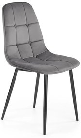 K417 szék - hamvas bársony