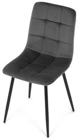 Étkezőszék garnitúra CT-281 GREY4, 4 db