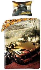 Halálos iramban gyermek ágyneműhuzat 70x90 + 140x200 cm