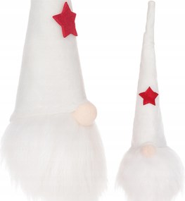 Manó Mikulás Karácsonyi Manó Szakáll Dekoráció Fehér Z2_2