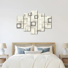 Geometriai absztrakt kép (150x105 cm)