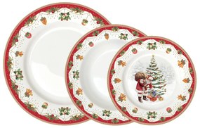 Karácsonyi porcelán 18 részes étkészlet Nostalgic Christmas Time