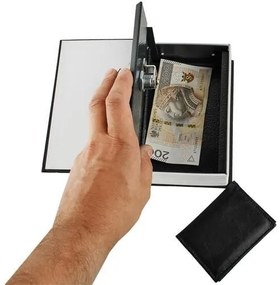 Széf - könyvbe rejtett doboz 18cmx11.5cm