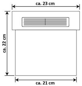 Spot-Light 6710102 - LED Napelemes házszám LED/2x0,07W/2,4V IP44