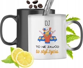 Mágikus Bögre Dj-nek Színváltós, fényképes nyomtatással