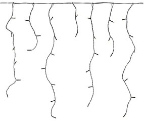 Nedis CLLC360 - LED Kültéri karácsonyi lánc 360xLED/7 funkciós 14m IP44 meleg fehér