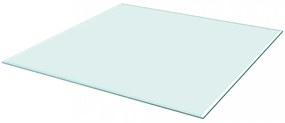 edzett üveg asztallap négyszögletes 800x800 mm