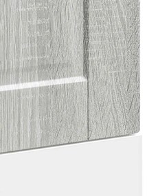 mosogatógép panel Porto&quot; Szürke Sonoma 45x1,5x67 cm Mérnöki fa&quot;