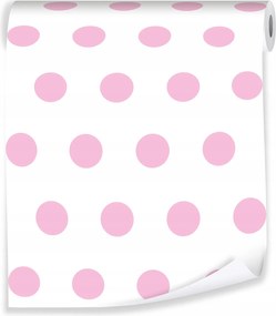 Pöttyös Tapéta Pöttyös Fali Tapéta Kislány Tekercs