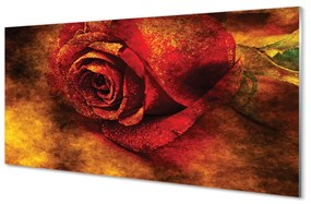Akrilkép rózsa kép 100x50 cm
