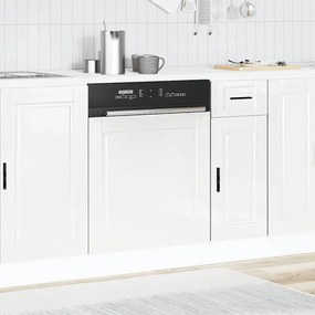 vidaXL mosogatógép panel Porto magasfényű fehér 60x1,5x67 cm gépi fa