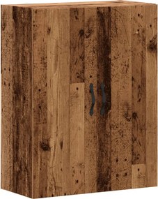 vidaXL antik fa színű szerelt fa fali szekrény 69,5 x 34 x 90 cm