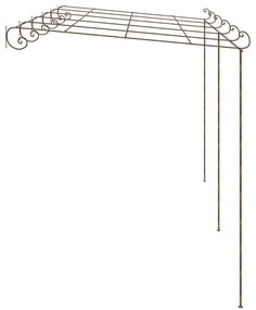 antik barna vas kerti pergola 6 x 3 x 2,5 m