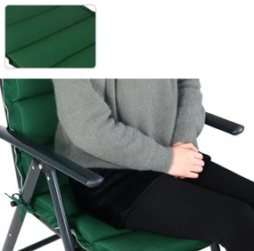Detex® 6 db kétoldalas Vanamo párna 120x45x5 cm - szürke/zöld