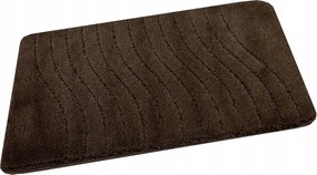 Fürdőszobai Csúszásgátló Szőnyeg Wc-hez Wenge Hullámok Sara Szőnyeg 60x100 cm