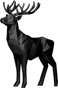 Szarvas Modern Dekorációs Figura 25 cm magas