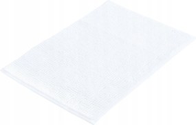 Puha fürdőszobaszőnyeg 40x60 mikroszálas fehér téglalap alakú Bisk 08146