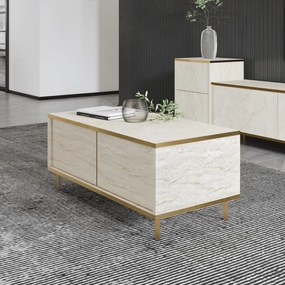 Dohányzóasztal Imaj - Travertine