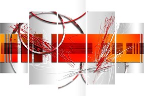 Absztrakt kép (150x105 cm)