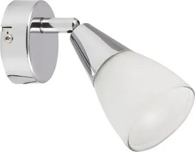 Rabalux beltéri fali lámpa e14 40w króm/fehér nicolette