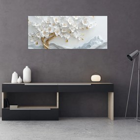 Kép – 3D elegáns életfa (120x50 cm)