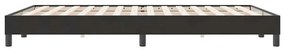 vidaXL ágykeret matrac nélkül Fekete 140x220 cm Bársony