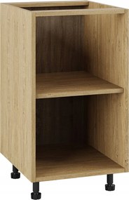 Tölgyfa korpusz kő alsó konyhaszekrény 45/82 tartozékokkal