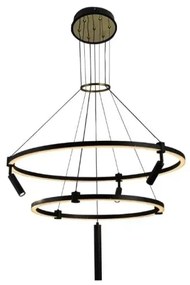 LED állítható fényerejű csillár kábellel LED/140W/230V 3000-6500K + DO