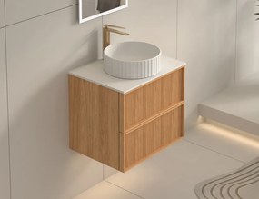 AREZZO design SAVONA 60 cm-es alsószekrény 2 fiók, tölgy