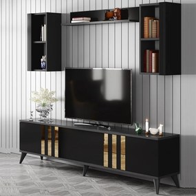 Nappali fal Golden (antracit + fekete). 1072971
