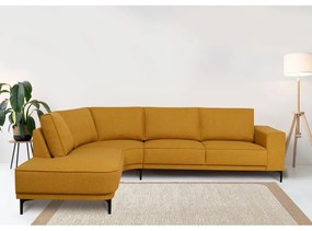 Mustársárga sarokkanapé (bal oldali) Copenhagen – Scandic