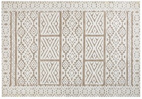 Törtfehér és bézs szőnyeg 160 x 230 cm GOGAI Beliani