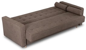 Zestaw 2x Sofa MALTA Brązowa