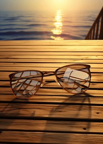 Poszter 25x35cm Nyár a tükröződésben