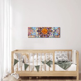 Mozaik kép (órával) (90x30 cm)