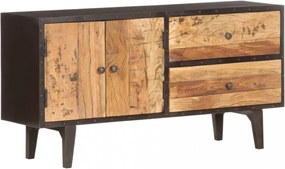 Tömör újrahasznosított fa komód 115 x 30 x 60 cm