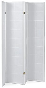 Fehér Tömörfa Paraván. EF-E804 WT