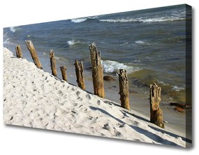 Vászonkép Strand, tenger, táj 120x60 cm