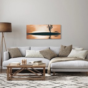 Egy fa képe egy szigeten (120x50 cm)