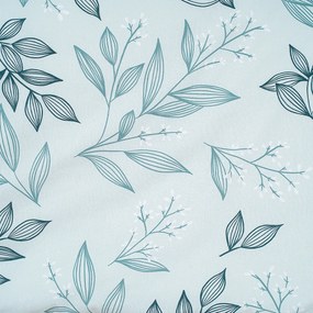 4Home Frosty Leaves pamut ágyneműhuzat, 140 x 200 cm, 70 x 90 cm, 140 x 200 cm, 70 x 90 cm